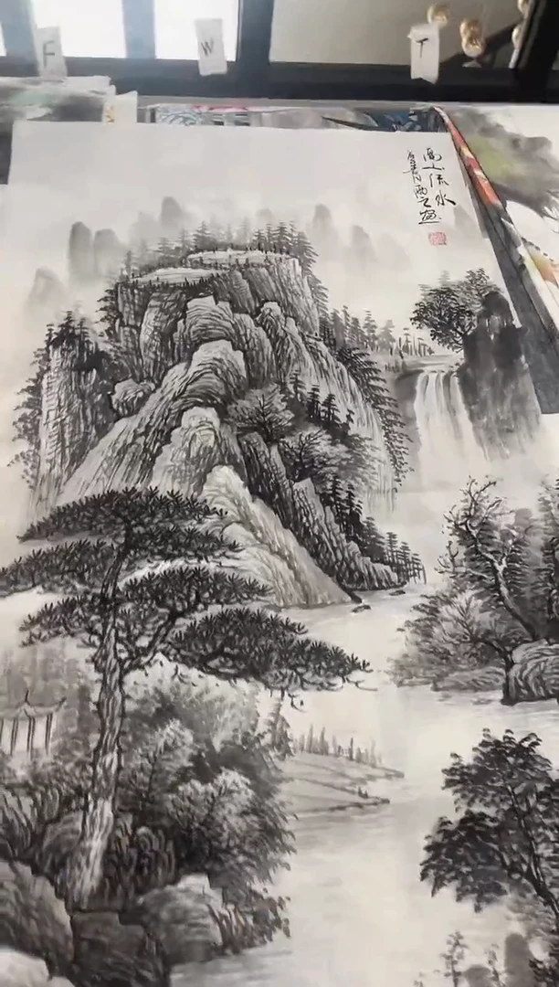 国画专属福利补贴0000水墨小中堂
