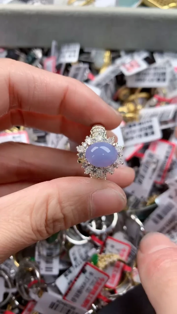 未镶嵌戒指翡翠12------1