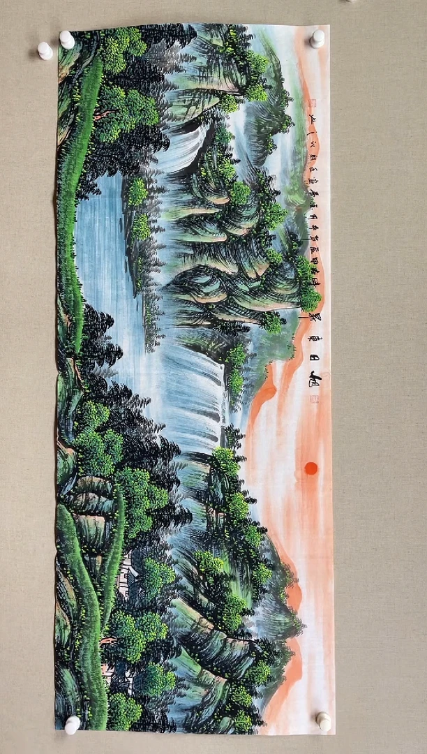 国画180*68 李金华李金华李金华李金华李金华