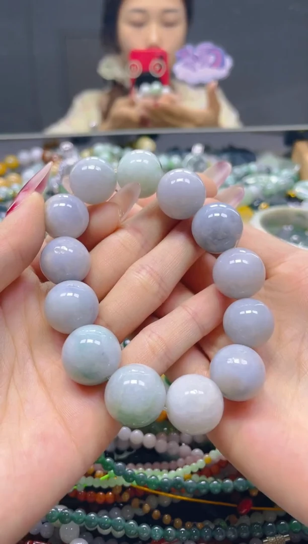 颈饰未镶嵌翡翠16MM/C/翡翠A货，一件也是批发价