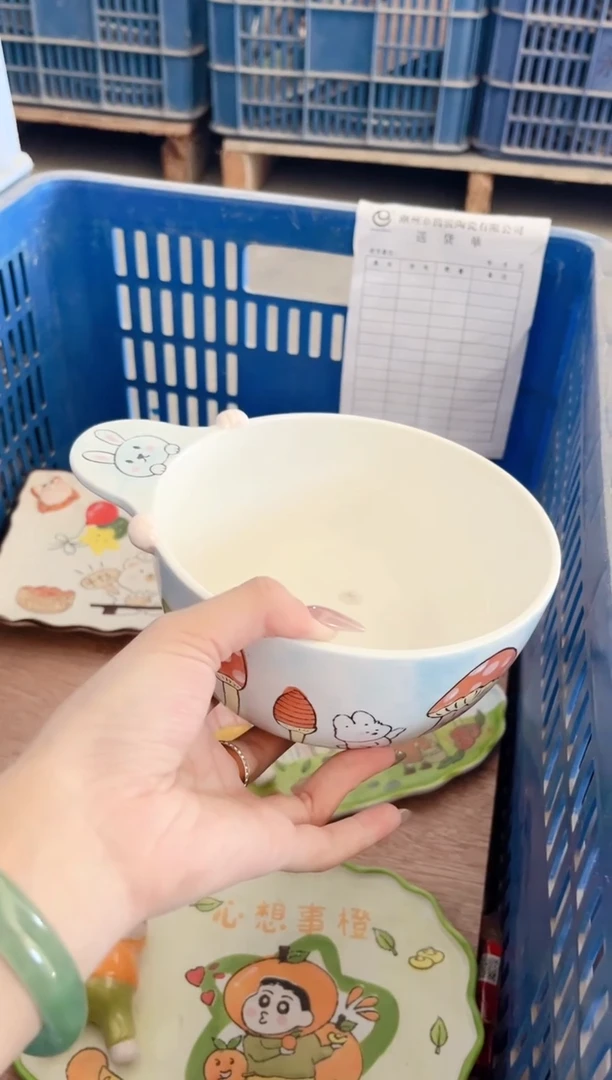 陶瓷手工手绘陶瓷直播间