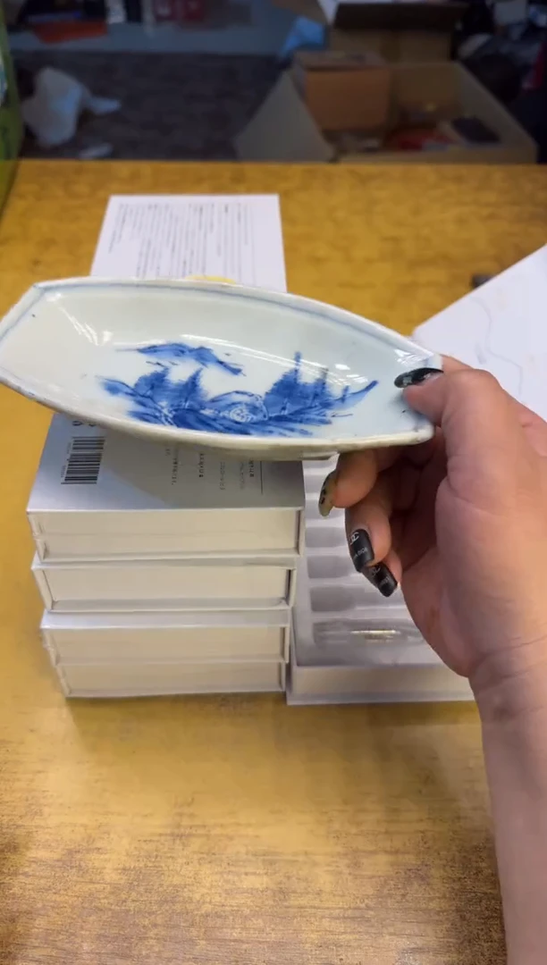 瓷器瓷器瑕疵破破172五件次抛碗