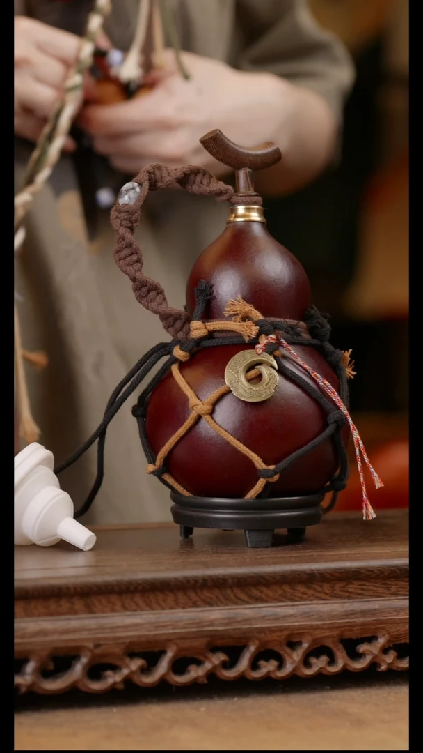 149号精品天然大漆酒葫芦一物一拍~