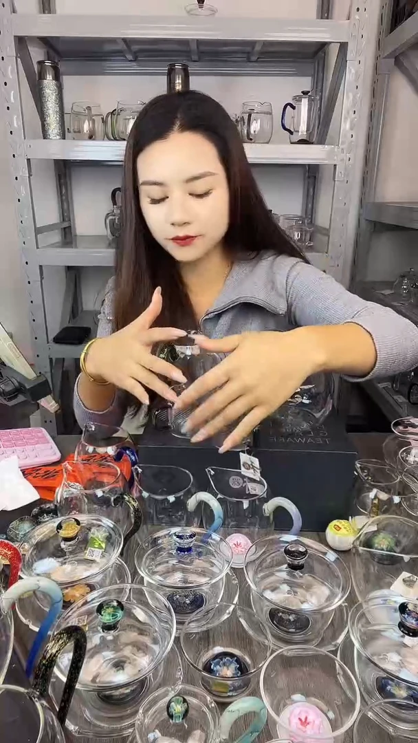 用****0禾器 黑星空公道杯+黑金侧把壶 孤品