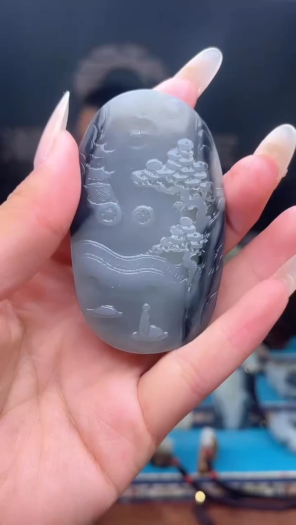 未镶嵌和田玉挂件1