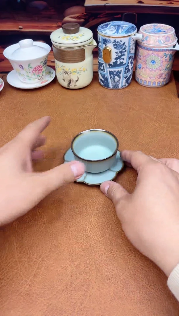 【闪购商品】陶瓷茶具摆件茶叶罐