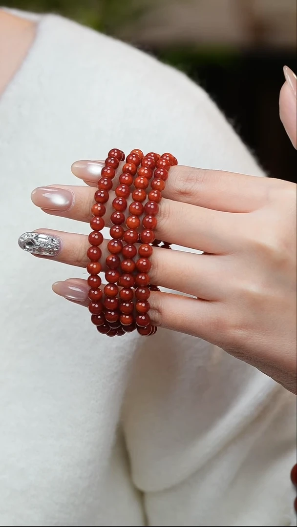 未镶嵌项链南红玛瑙X-125