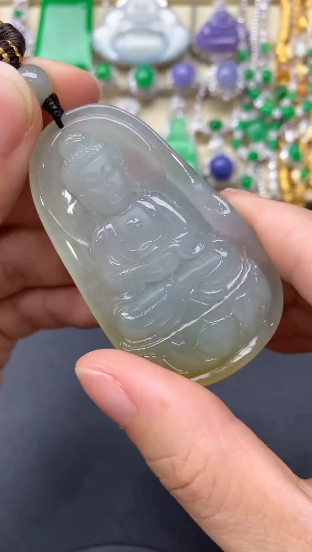 翡翠未镶嵌颈饰215-中国好珍宝