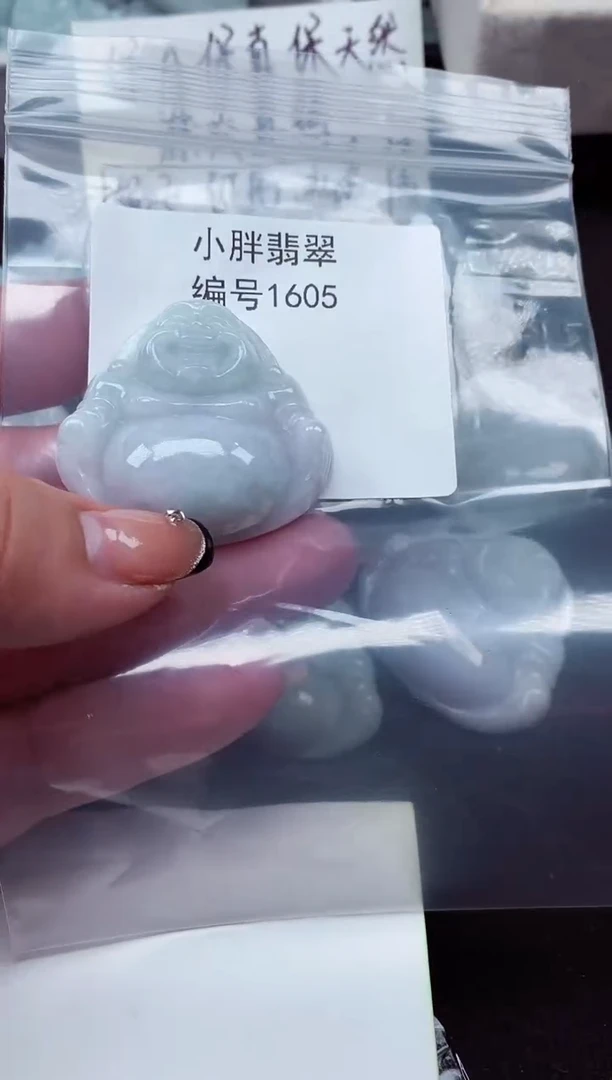 颈饰未镶嵌翡翠缅甸天然A货翡翠1605