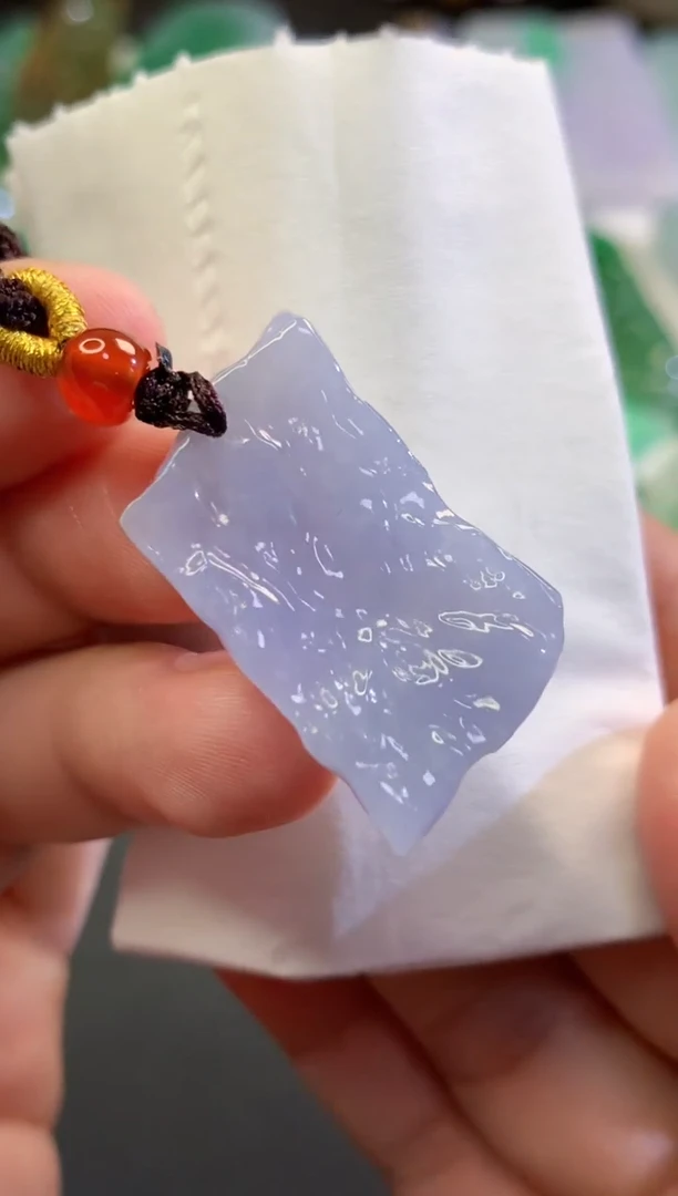 翡翠未镶嵌吊坠(不含链)4843
