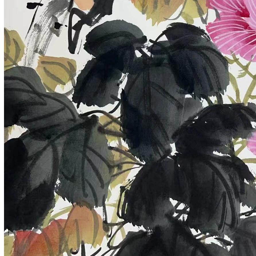 郑乐华手绘绘画作品-153