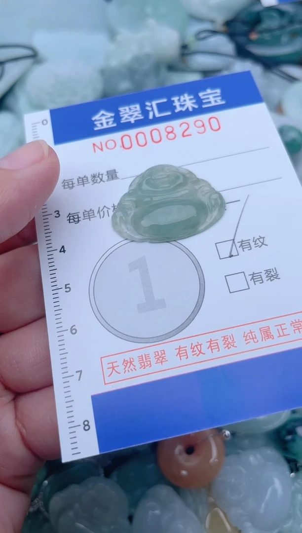 颈饰未镶嵌翡翠8290