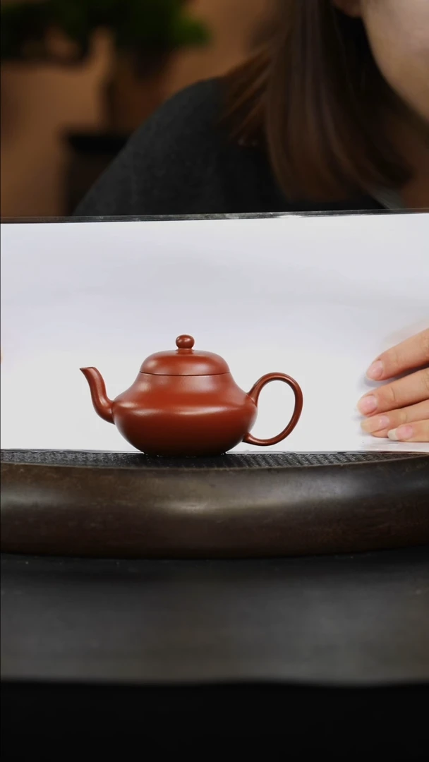茶壶紫砂朱泥  君德