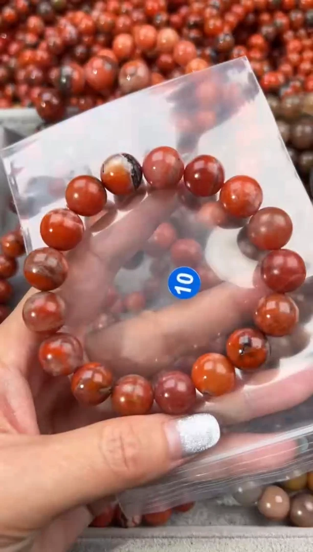 未镶嵌手串南红玛瑙12+