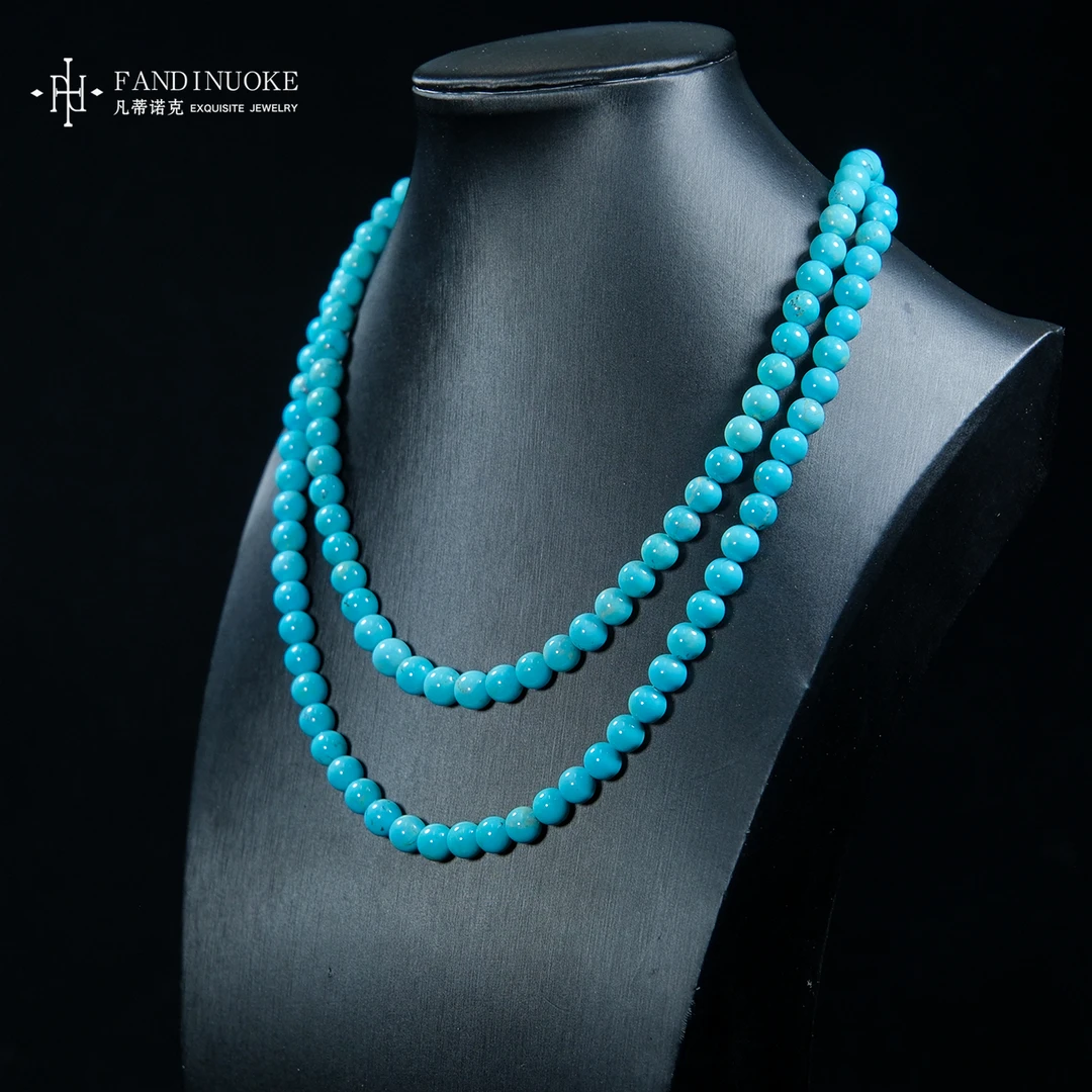 【加加专属】3 MJ93234-绿松石项链-多样性发一件-7mm-10mm
