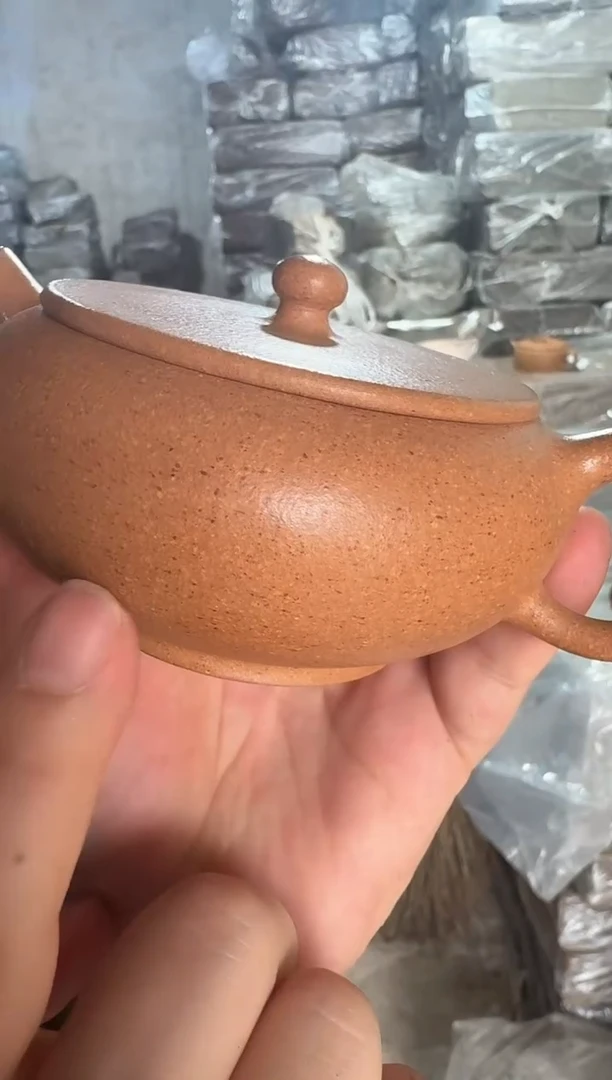 茶壶紫砂老宕口黄金段