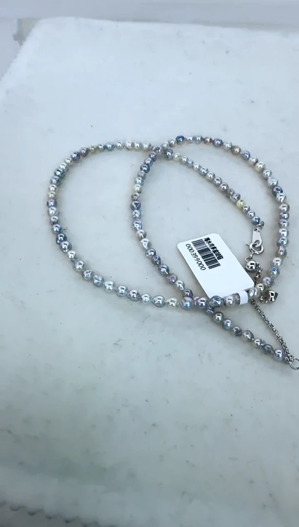 【闪购商品】海水珍珠颈饰银S925镶嵌项链