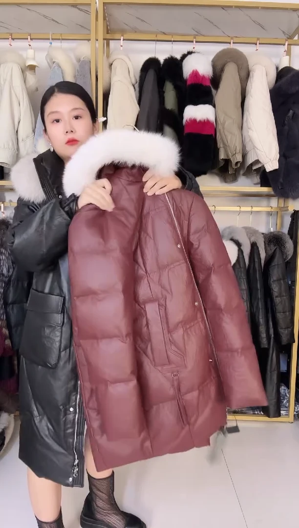 120可以穿皮羽绒