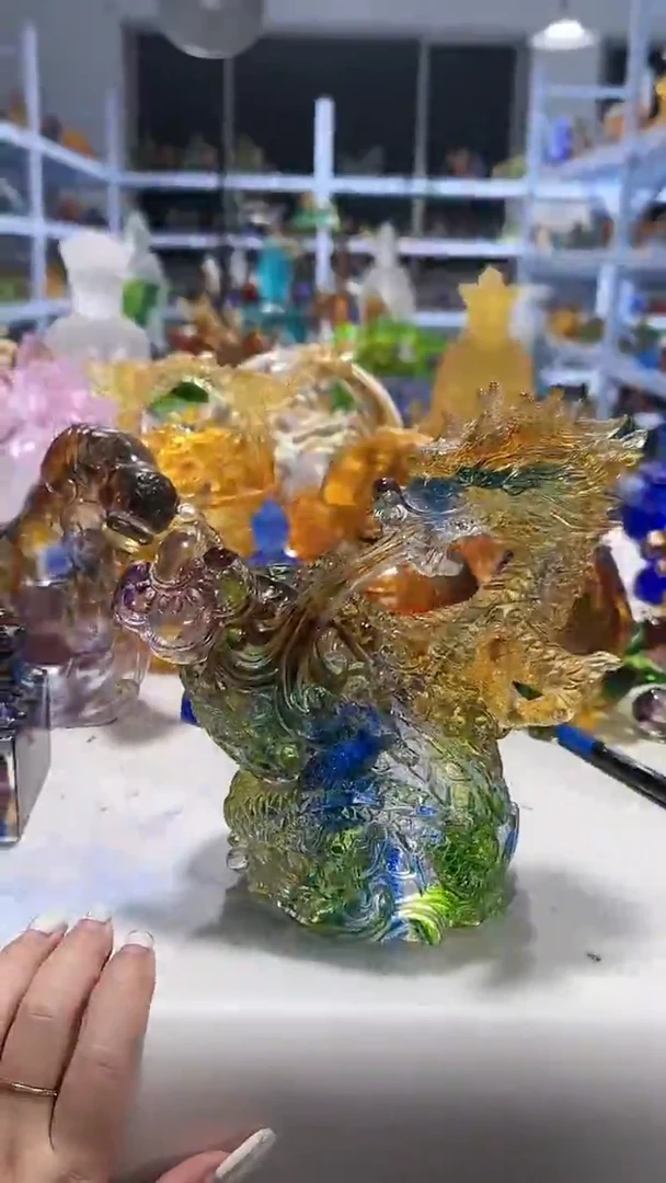 手工艺品琉璃269纯手工古法琉璃微瑕