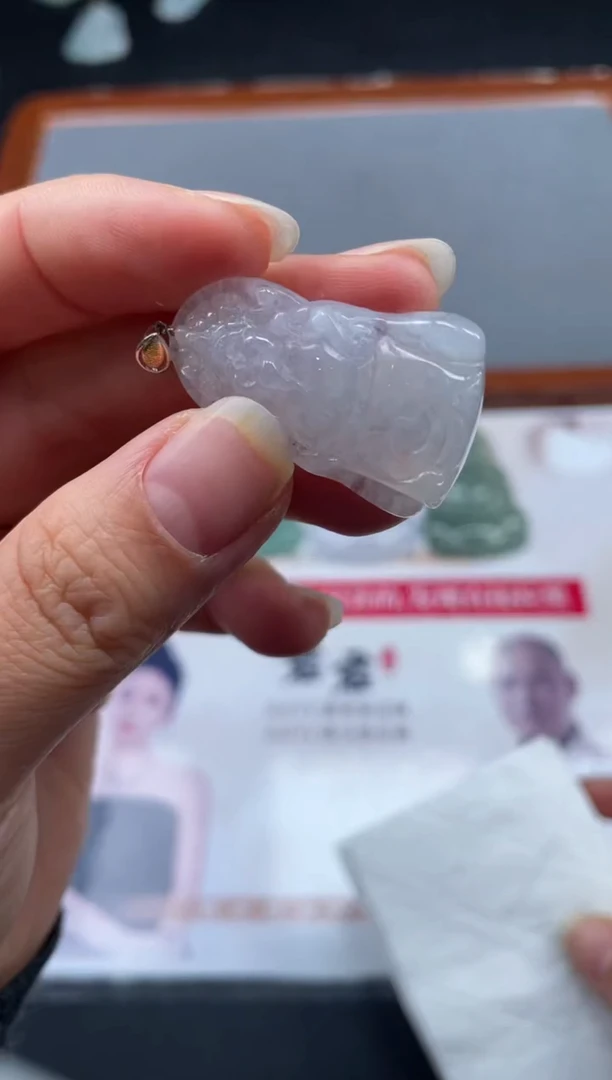 【闪购商品】定制翡翠18K金镶嵌01-18HDJT0127596