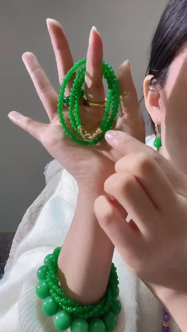 无非金属diy小米珠项链