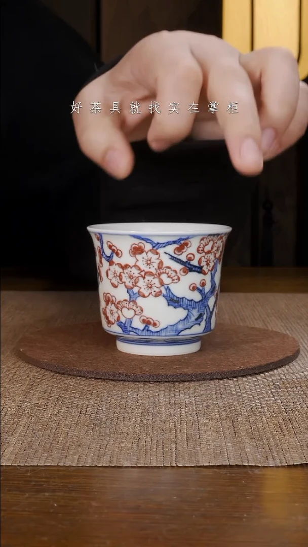 【闪购商品】摆件景德镇手工手绘茶具大器宛成
