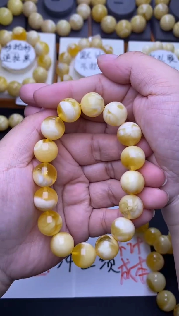裸石琥珀未镶嵌大小姐珠宝严选119 14mm