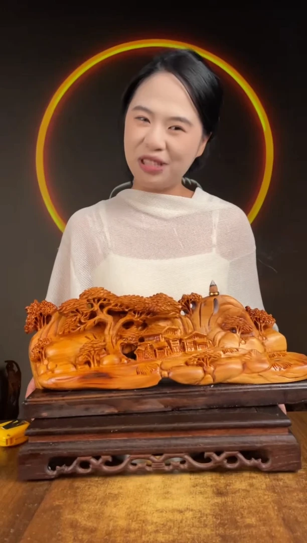 柏木（崖柏）手工摆件,先抢先得! 编号:190