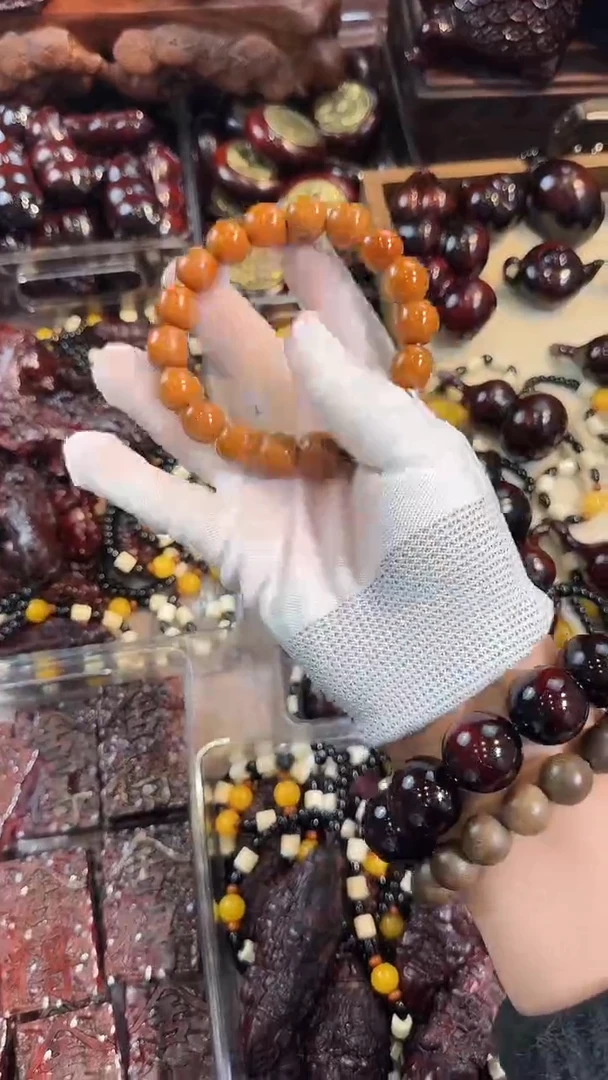 木质海***1定向海洋木手串