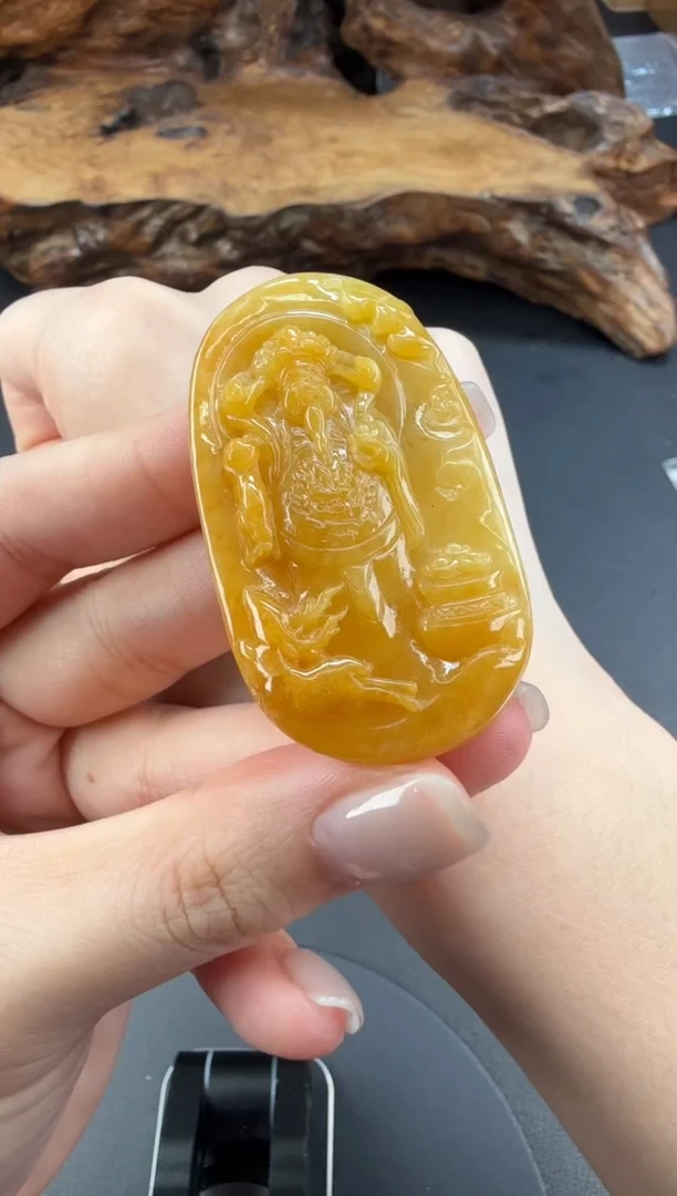 吊坠(不含链)未镶嵌翡翠翡翠饰品-63