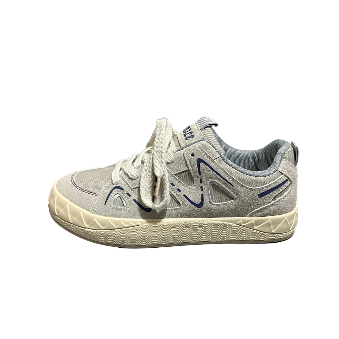 原创设计休闲小白鞋男2025新款百搭板鞋小众设计感厚度运动男鞋子