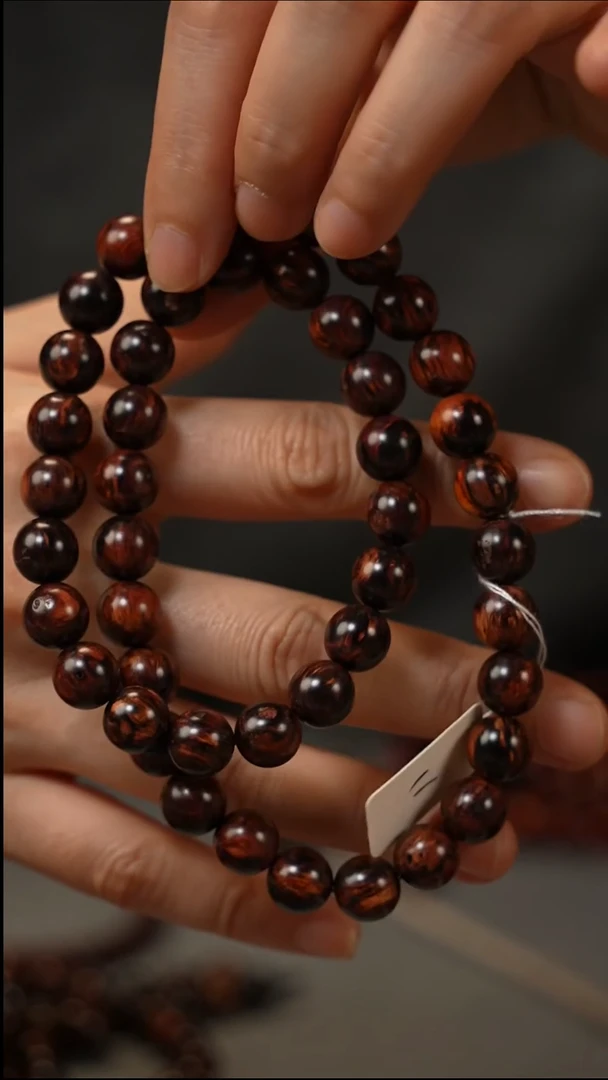 【闪购商品】降真香手串/手链红降1.0锁骨链瑕疵-950