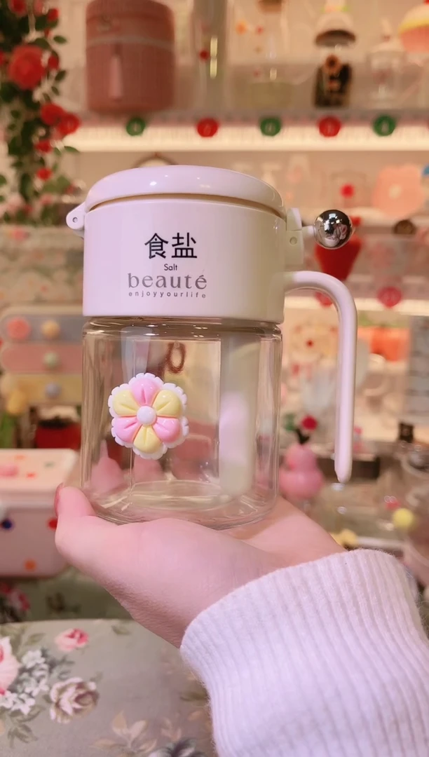 花朵调料罐——手工制作品质好！