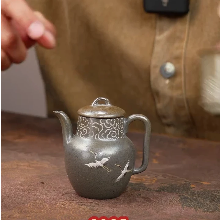 【预售】紫砂柴烧执壶