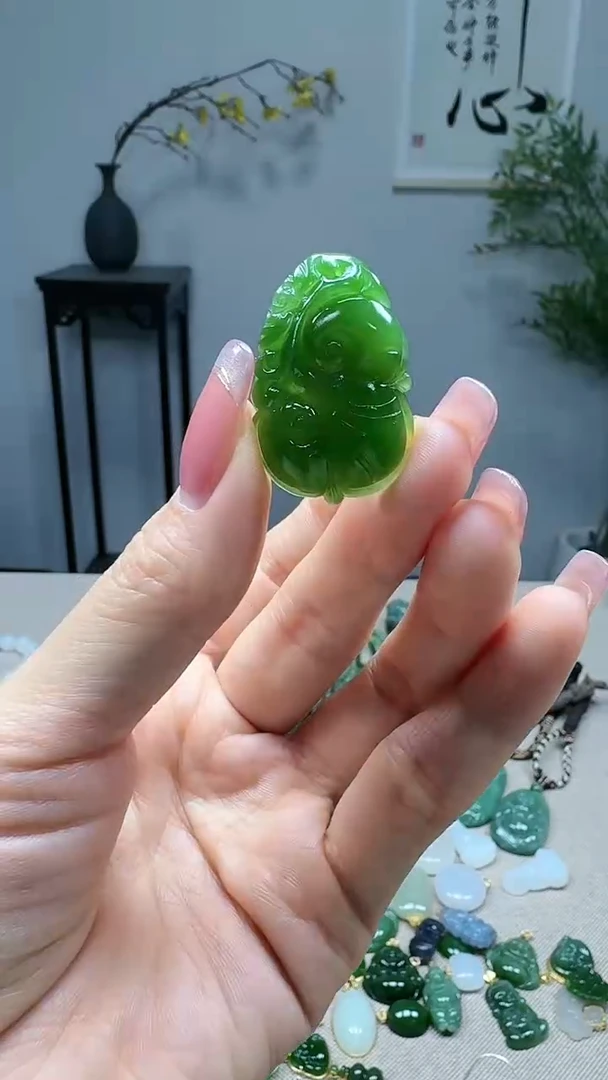 未镶嵌和田玉挂件1