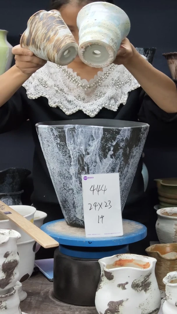 江西景德镇花盆微瑕444