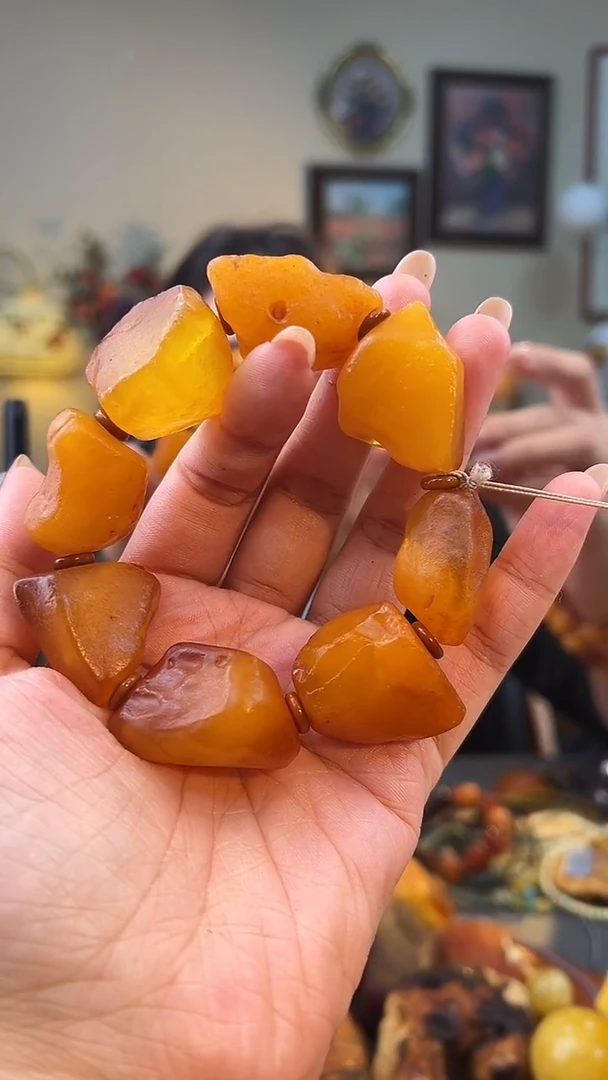 手串琥珀未镶嵌手串