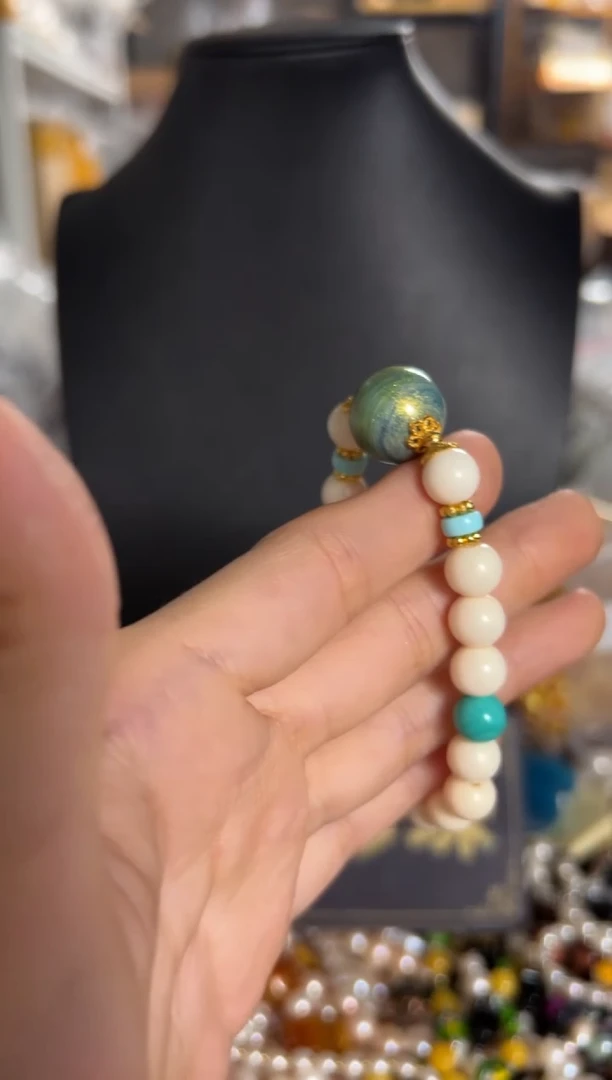 未镶嵌淡水珍珠珠宝奇石KX手链一条