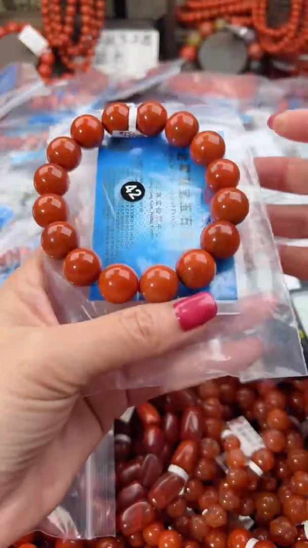 【闪购商品】南红玛瑙手串未镶嵌14