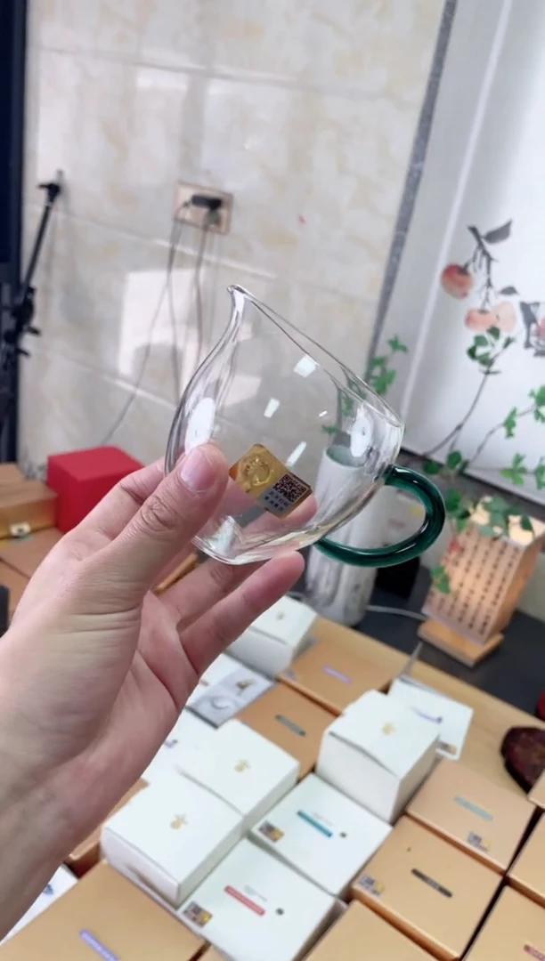 禾器/晶彩悠然茶海/墨绿