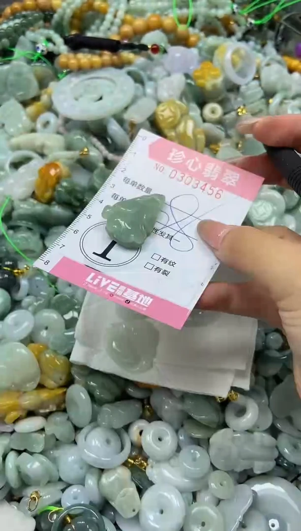 翡翠未镶嵌颈饰闪购0303456