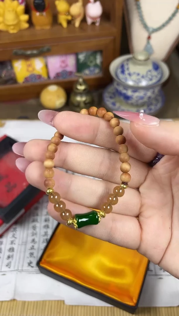 非洲檀香手串/手链菩提木质玉石手串/多发性其一/不带盒子