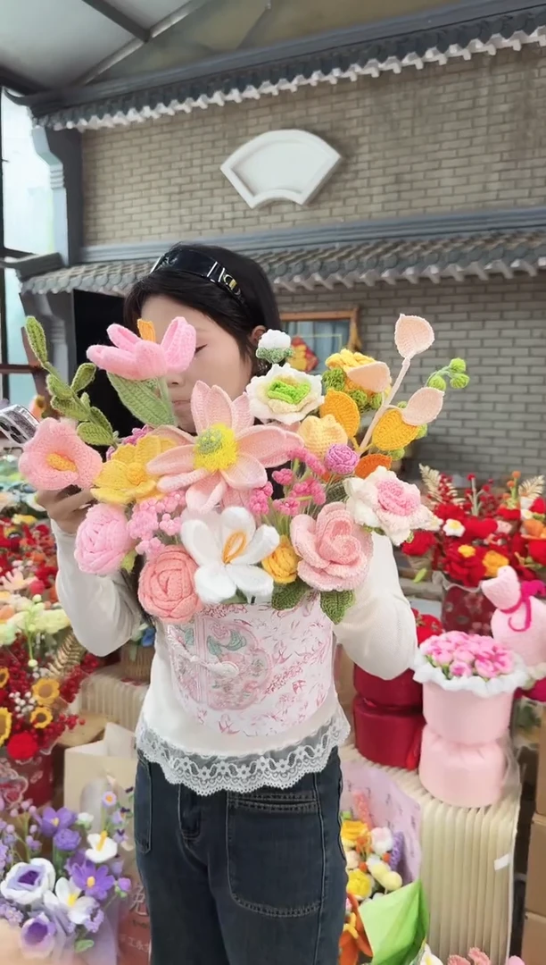 非遗手工定制花束，孤品清仓！！
