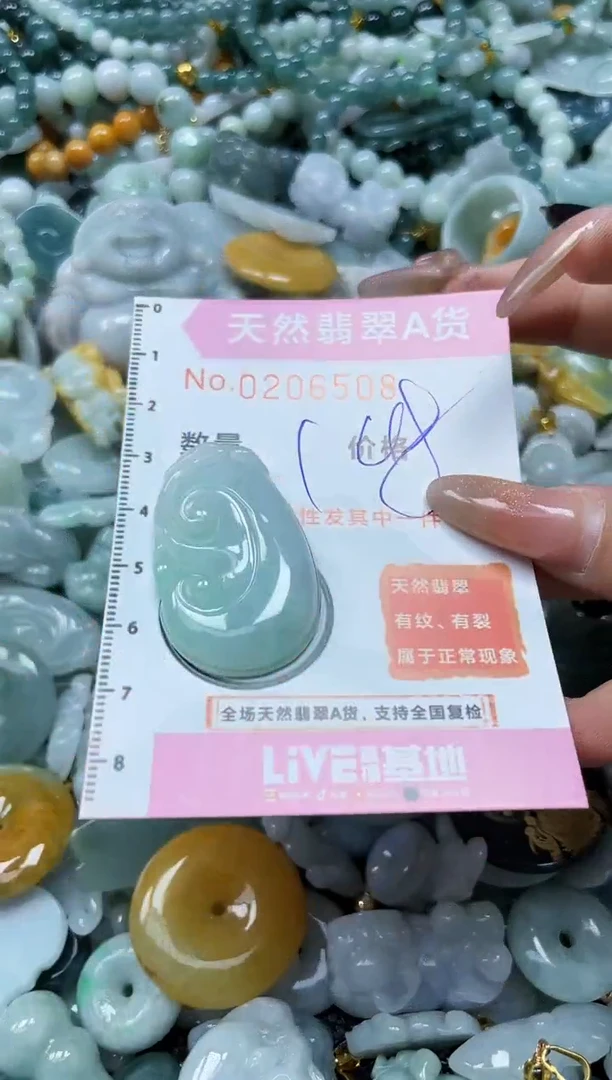 翡翠未镶嵌颈饰闪购0206508