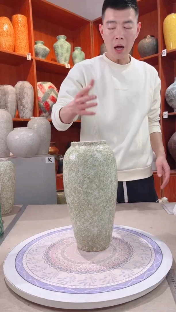 【闪购商品】瓶春意盎然 大号 陶瓷花瓶 无花