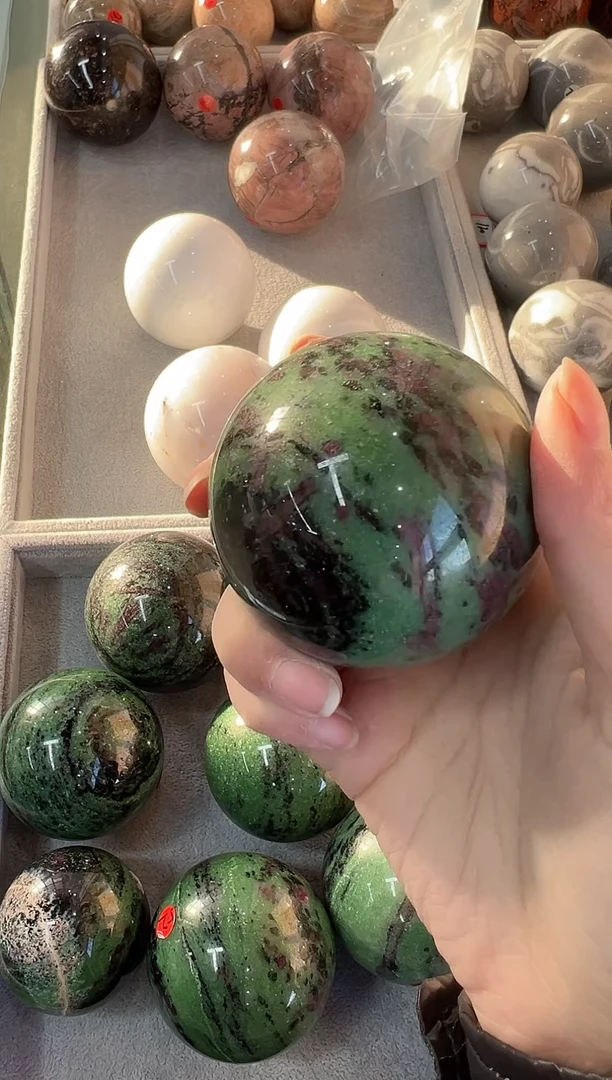 未镶嵌珠宝半成品水晶h*S326 约6.2cm