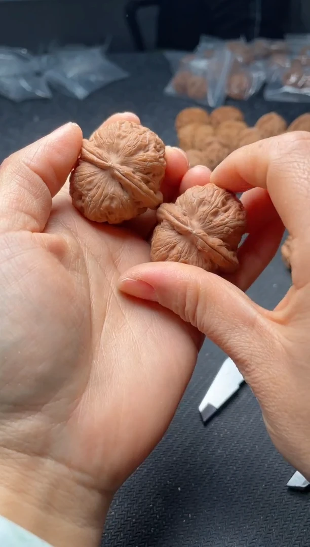 把件文玩核桃w257  元宝  40尺