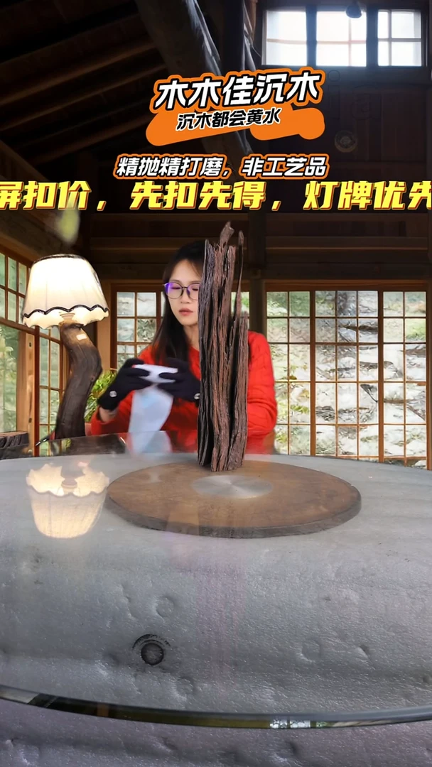 斑*木木佳沉木鱼缸造景-348