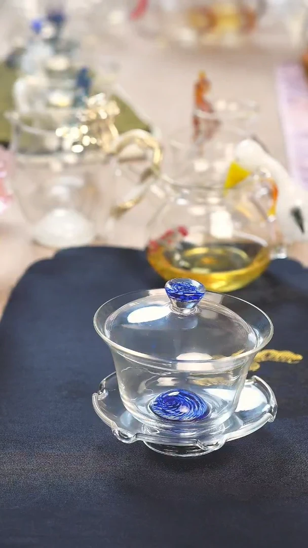 晶焱三才儒雅盖碗