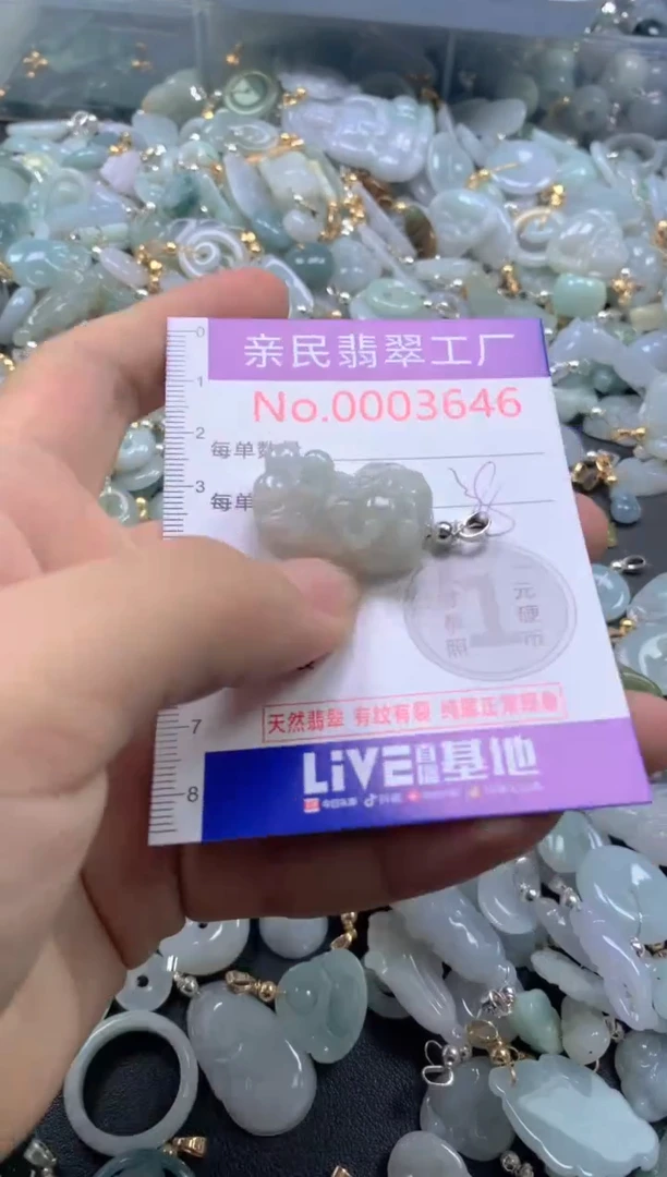 颈饰未镶嵌翡翠3646